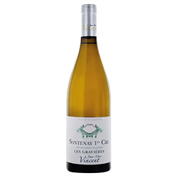 Jean-Marc Vincent Les Gravières Santenay AOC 1er Cru 2022 0,75 ℓ