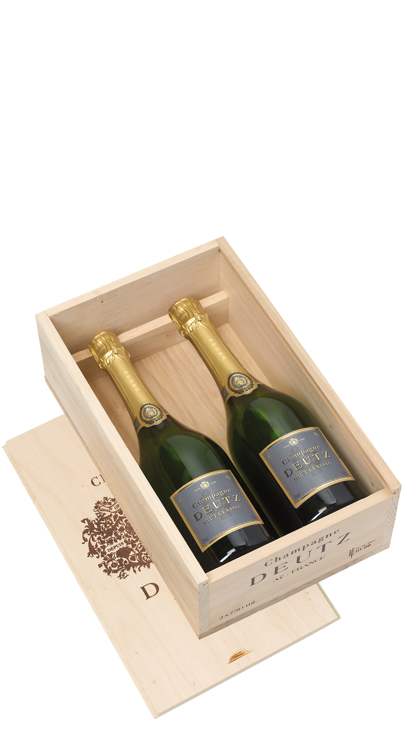 Box Champagne Brut Classic Deutz (2bt)