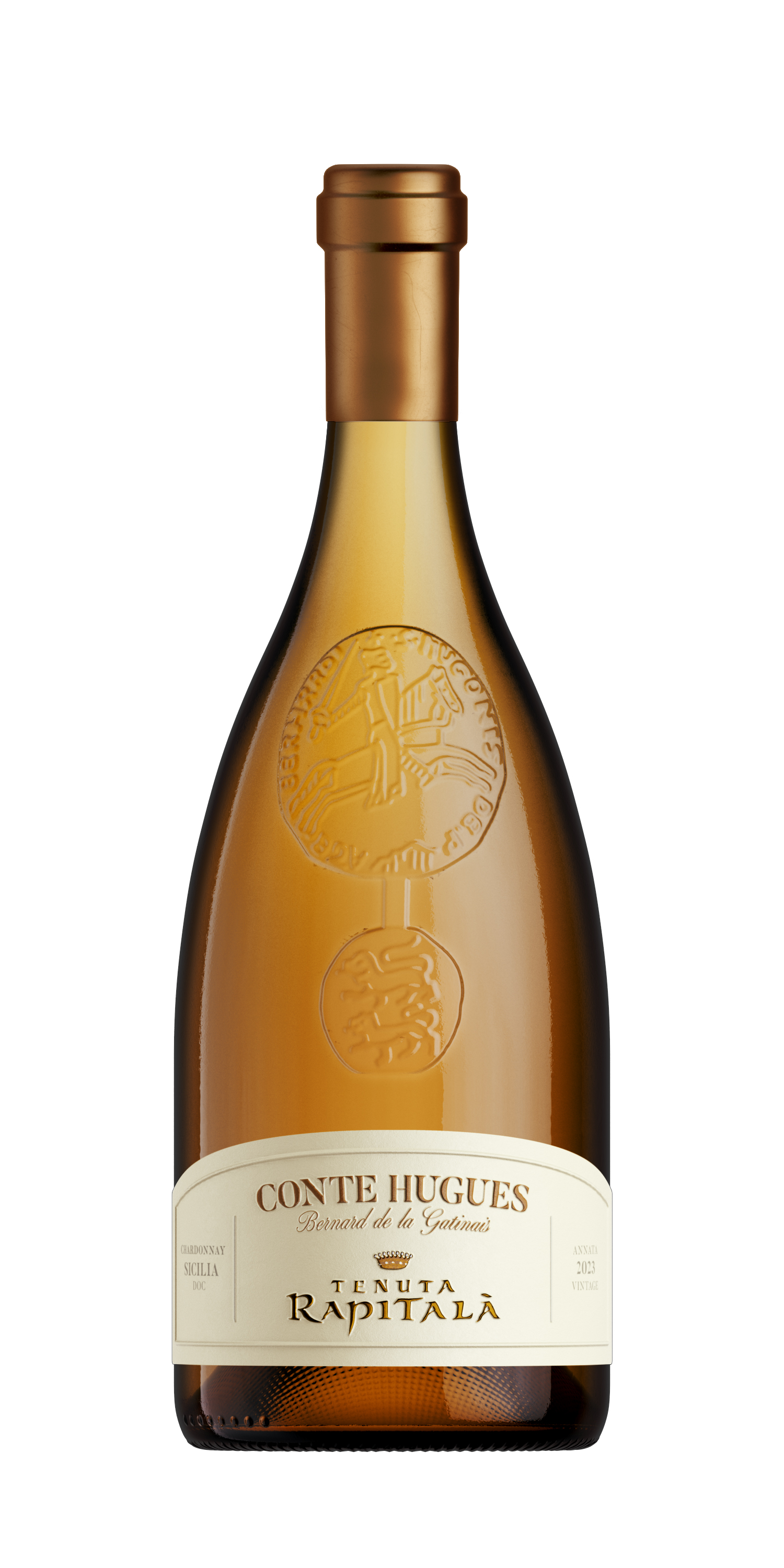 Conte Hugues Chardonnay Sicilia Doc Biologico