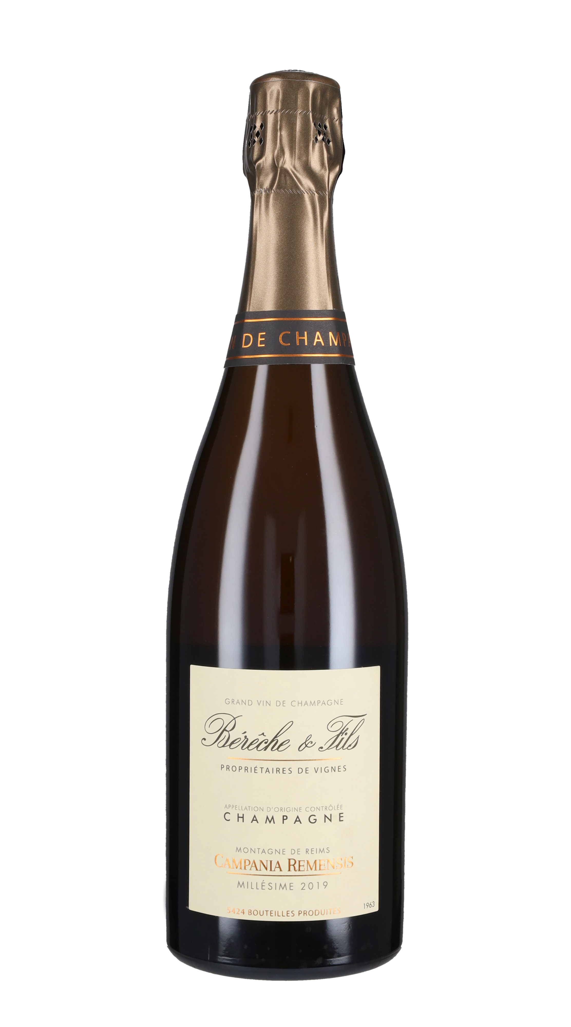 Champagne Extra Brut Rosé 'Campania Remensis' Bereche et Fils