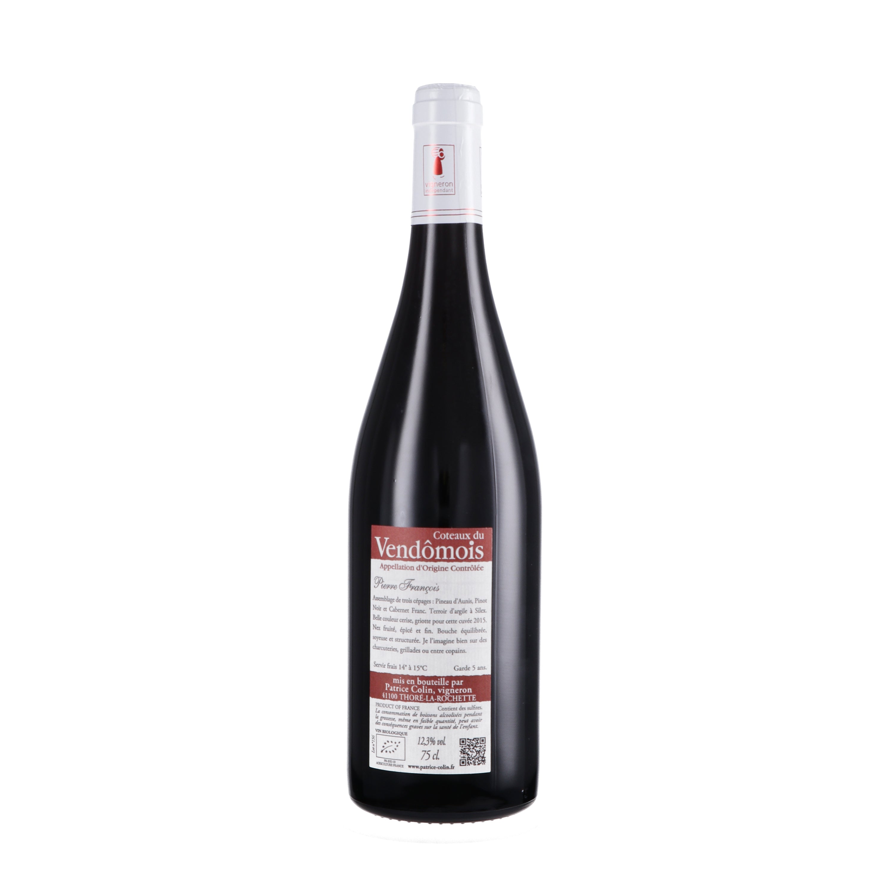 Coteaux-du-Vendômois Rouge Pierre François