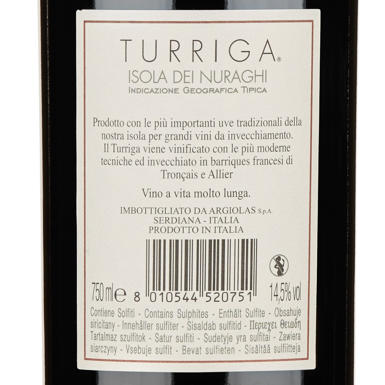 Turriga Isola dei Nuraghi IGT 2020