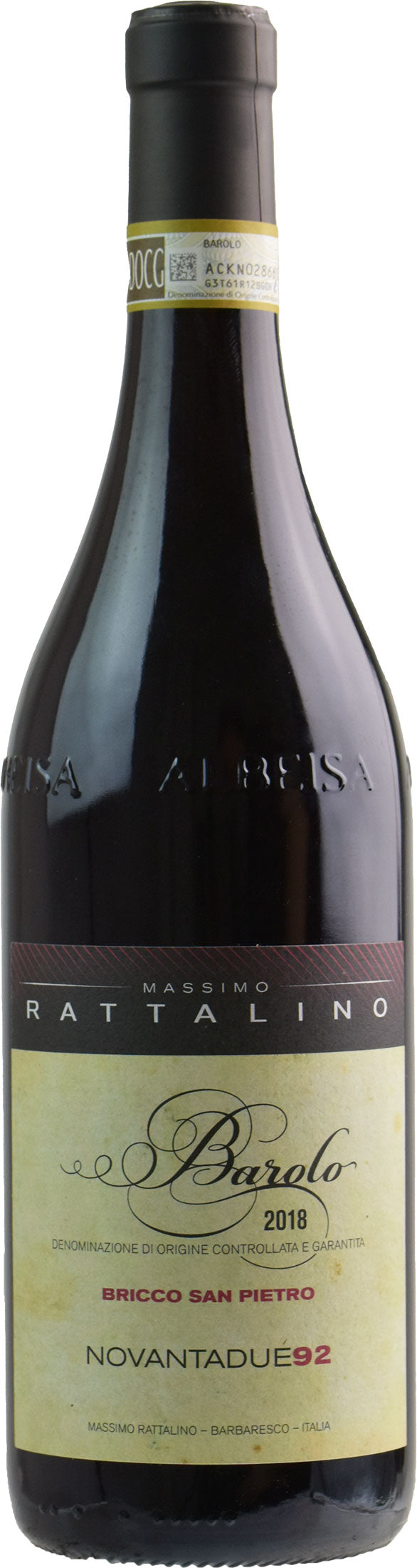 Barolo Novantadue92 Bricco San Pietro