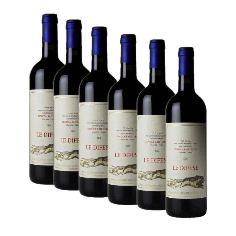 Le Difese Toscana Rosso IGT 2022 - Tenuta San Guido [Box 6 bottiglie]
