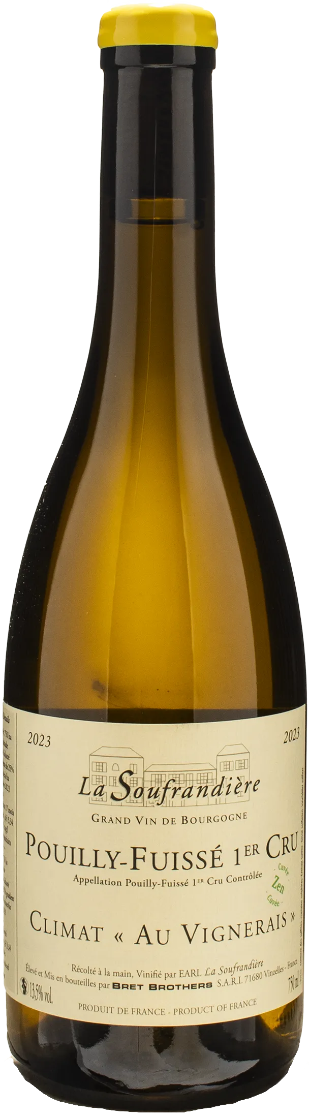 La Soufrandiere Pouilly Fuisse 1er Cru Climat Au Vignerais