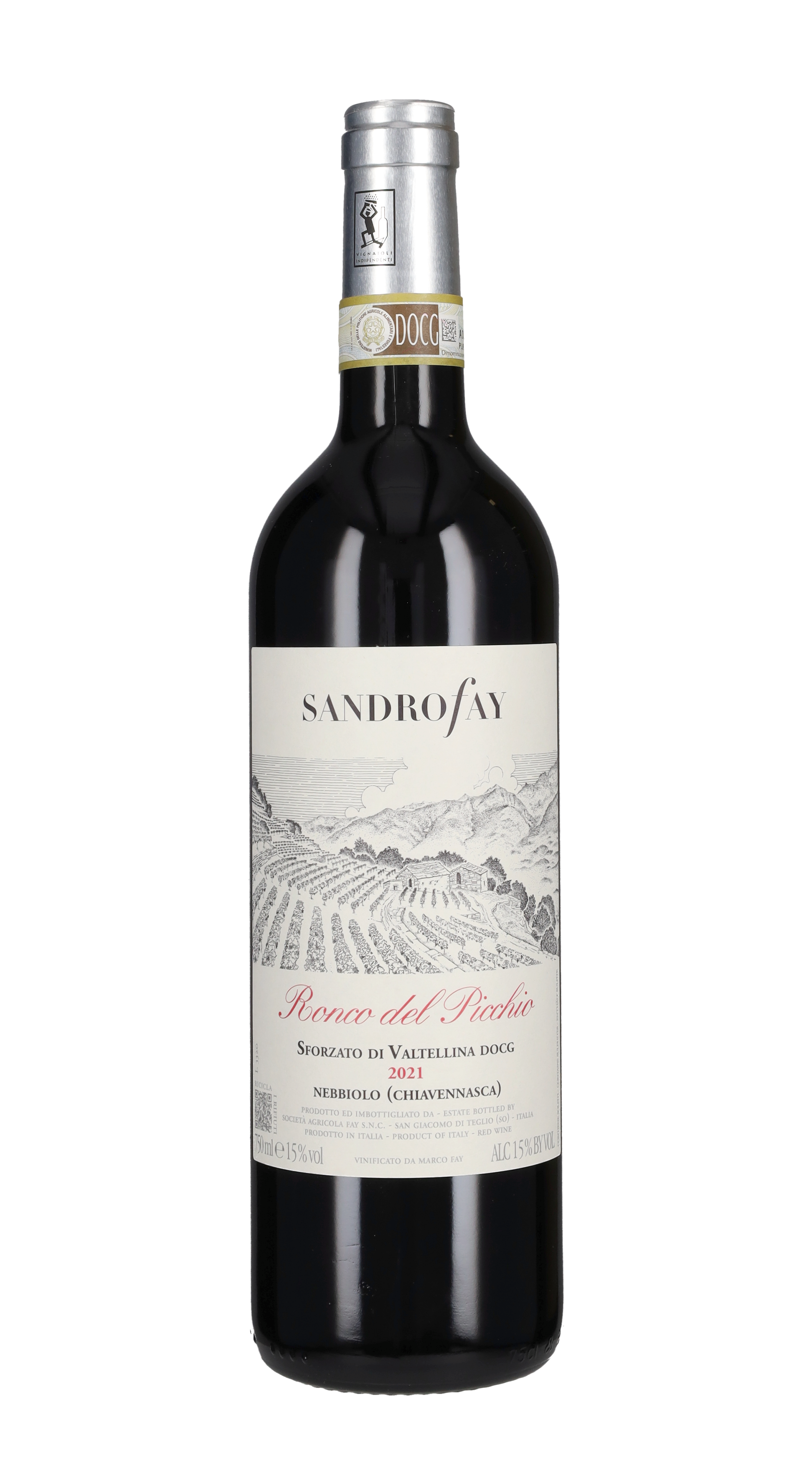 Sforzato della Valtellina 'Ronco del Picchio' Fay