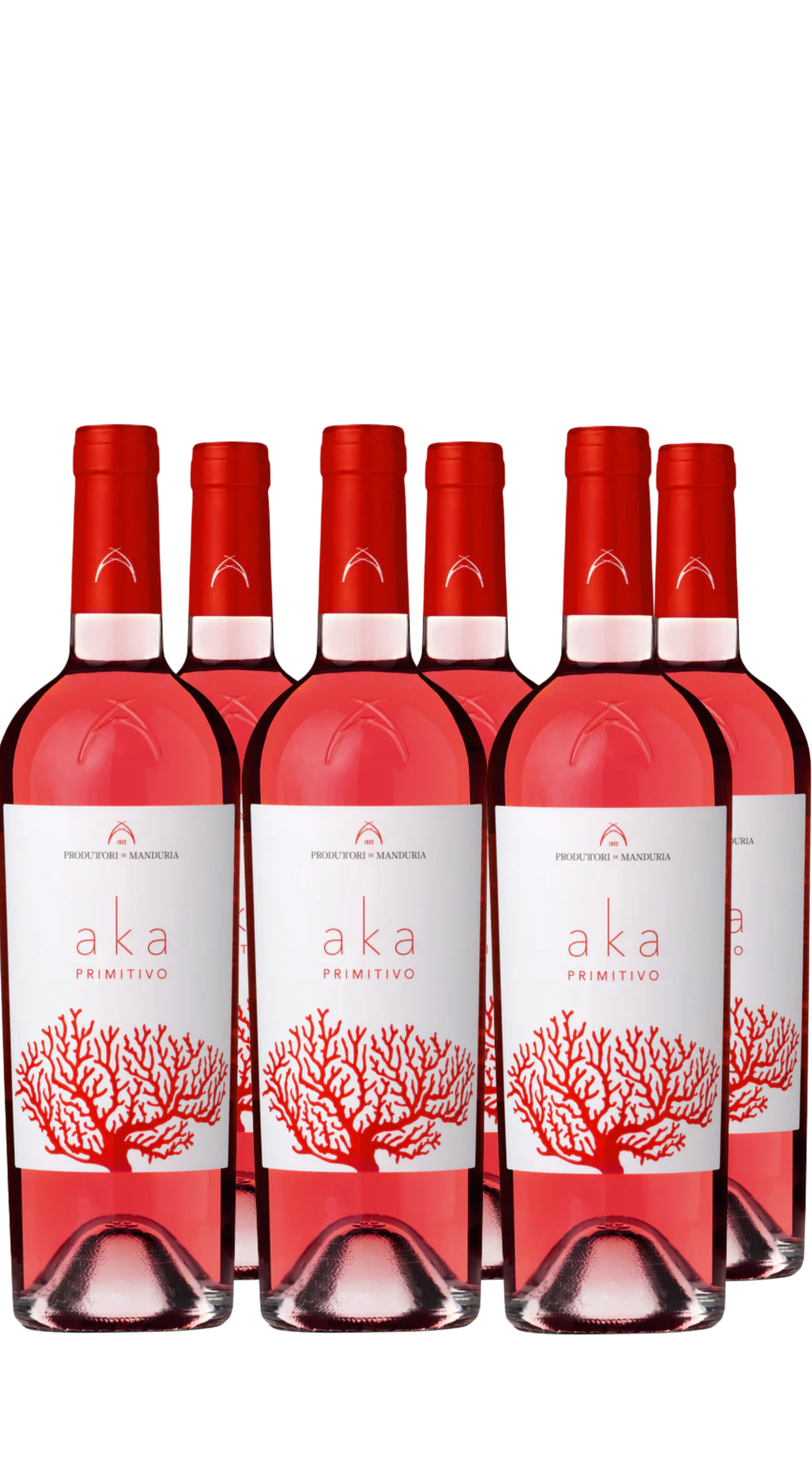Wine Box Rosé 'Aka' Produttori Manduria (6bt)