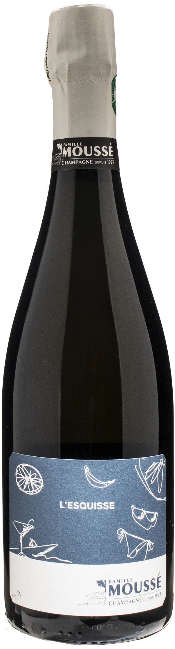 Mousse Fils Champagne l'Esquisse Extra Brut
