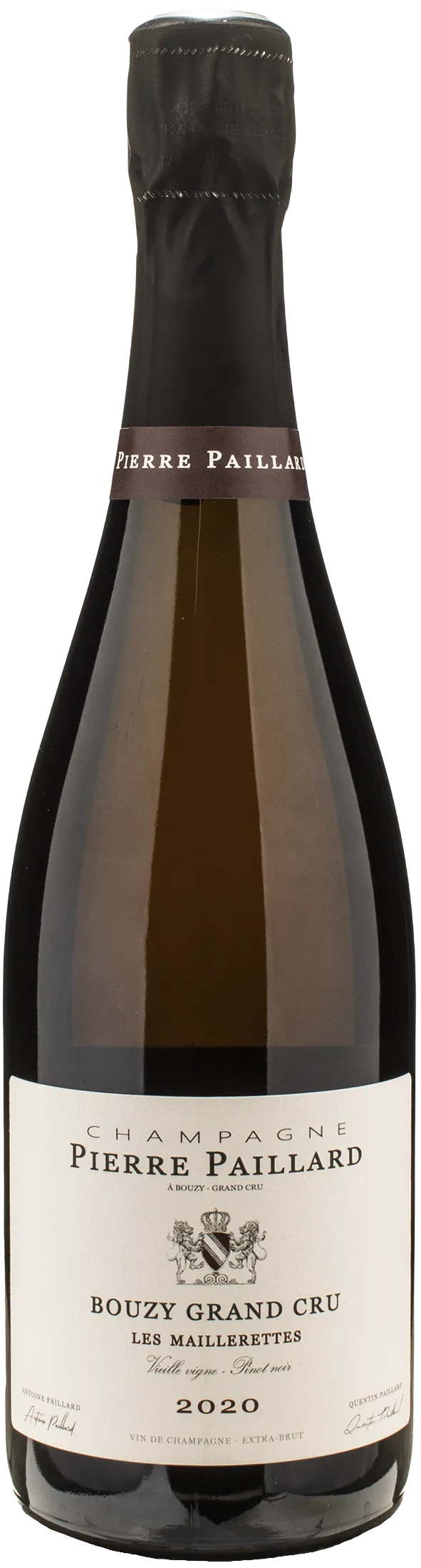 Champagne Grand Cru Pinot noir Les Maillerettes Bouzy Extra Brut