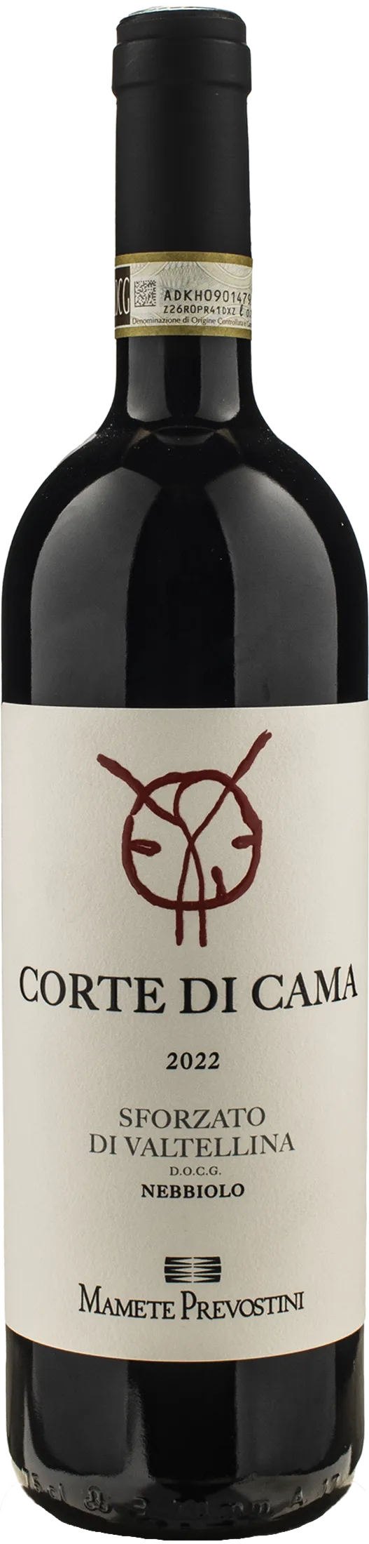 Sforzato di Valtellina Nebbiolo Corte di Cama