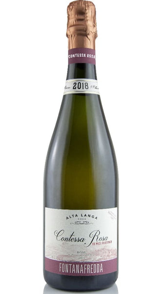 Spumante Alta Langa Rosé DOCG Contessa Rosa Riserva Brut 60 mesi