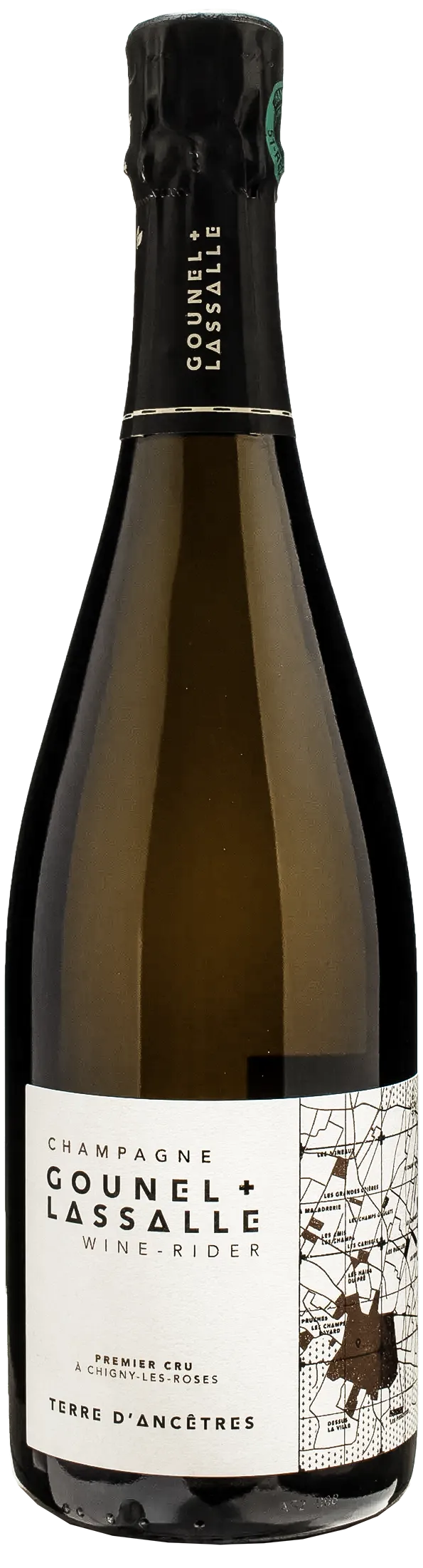 Gounel Lassalle Champagne Terre d'Ancetres 1er Cru Brut Nature