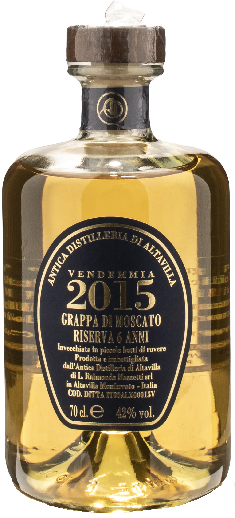 Grappa di Moscato Riserva (6 Anni) 0.7L