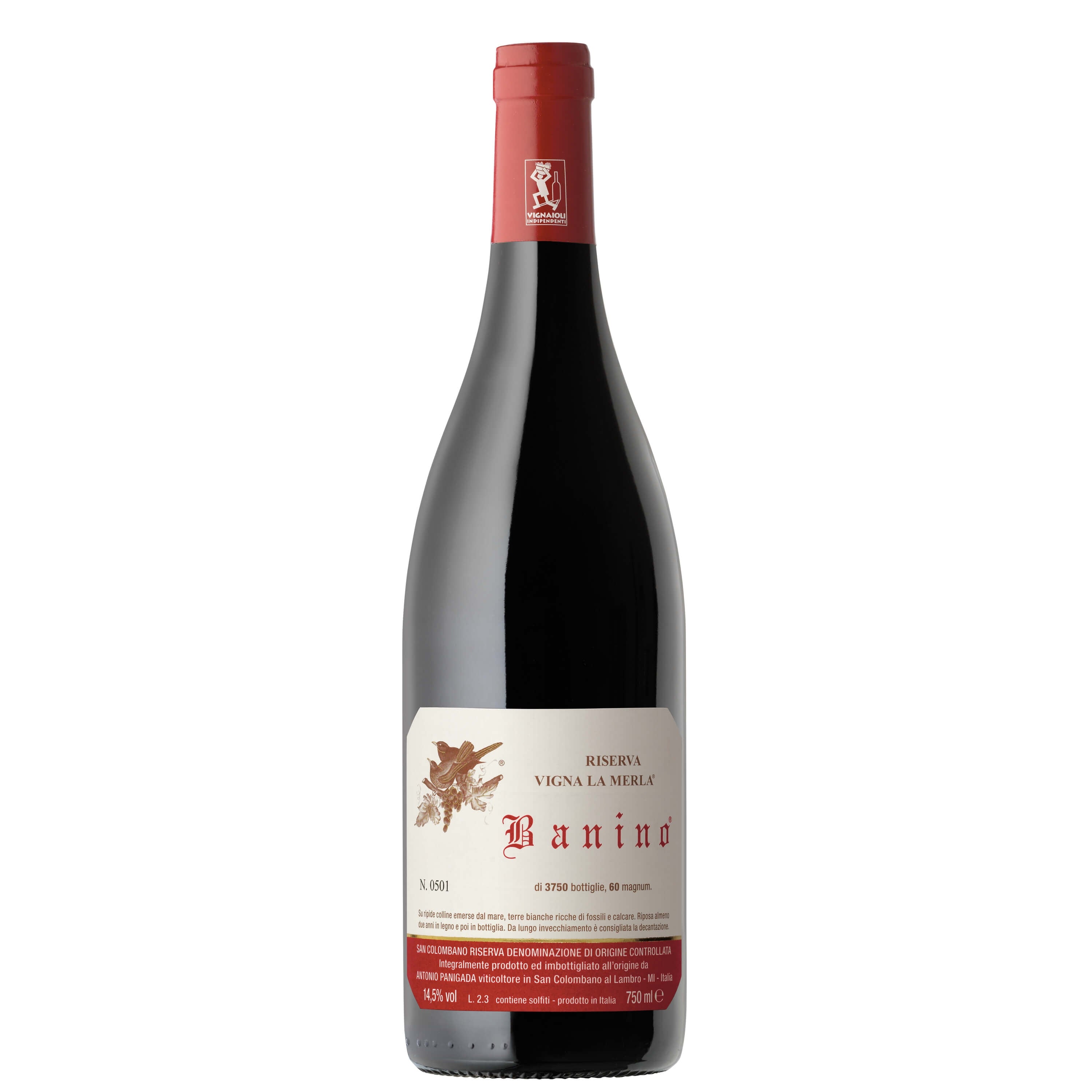 San Colombano Rosso DOC Vigna La Merla