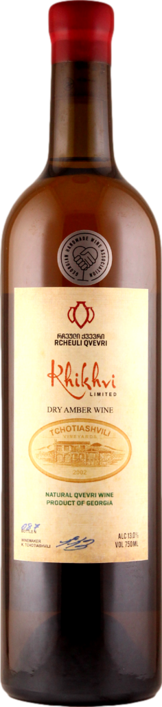 Tchotiashvili Rkatsiteli Rcheuli Qvevri 2018