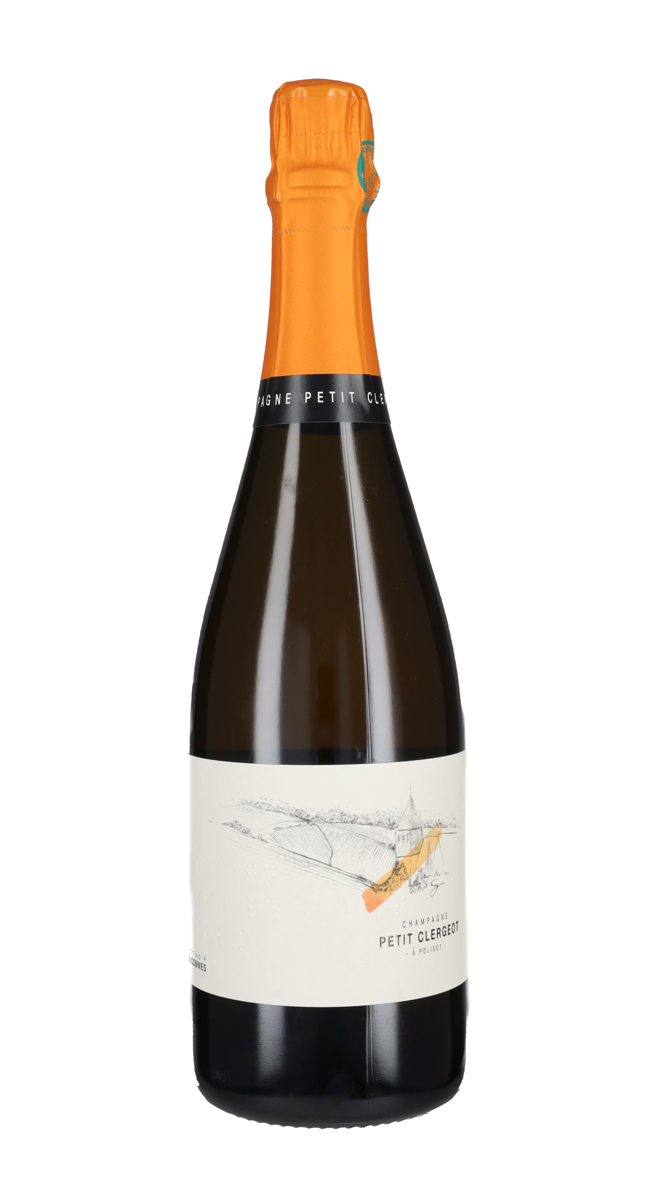Champagne Pas Dosé 'Les Commes' Petit Clergeot