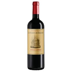 Baron de Sergolle La Réserve de Sergolle Bordeaux Supérieur AOC 2021 0,75 ℓ
