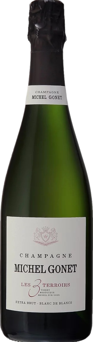 Champagne Michel Gonet Les 3 Terroirs Blanc de Blancs Extra Brut 2020