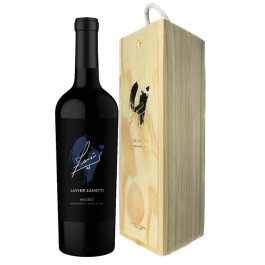 Javier Zanetti JZ4 Malbec Patagonia Cassa Legno