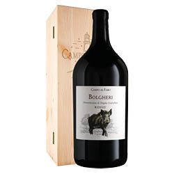 Campo al Faro Bolgheri Rosso DOC 2023 Jeroboam 3 ℓ, Cassetta di legno