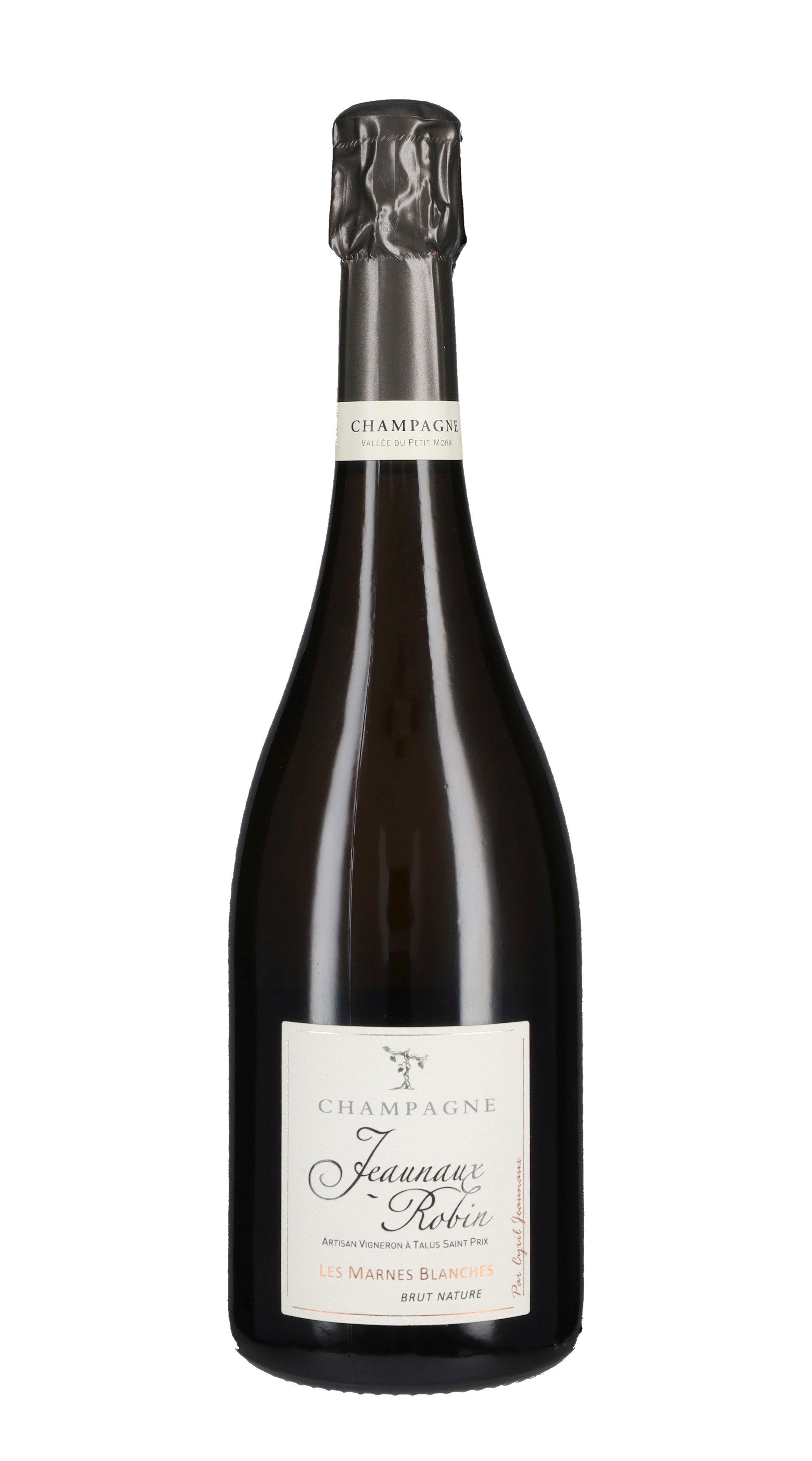 Champagne Brut Nature 'Les Marnes Blanches' Jeaunaux Robin