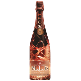 Champagne Moet N.I.R. Nectar Imperial Rosè Dry LUMINOUS