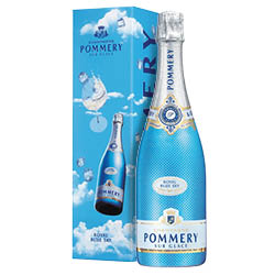 Champagne Royal Blue Sky Sur Glace