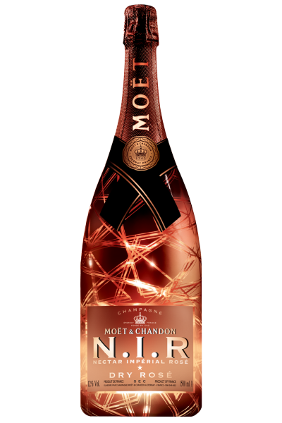 Magnum Champagne Moët & Chandon N.I.R. Nectar Impérial Rosé Dry