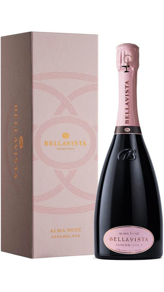 Franciacorta DOCG Alma Rosè Assemblage 2 Extra Brut - Astucciato