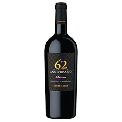 San Marzano Anniversario 62 Primitivo di Manduria Riserva DOC 2019 0,75 ℓ
