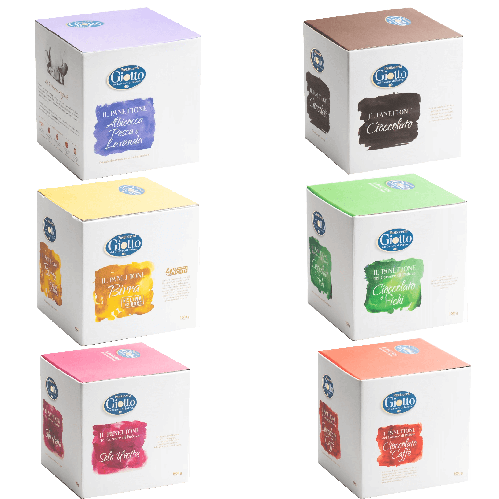Confezione 6 panettoni da 1kg mista - Giotto