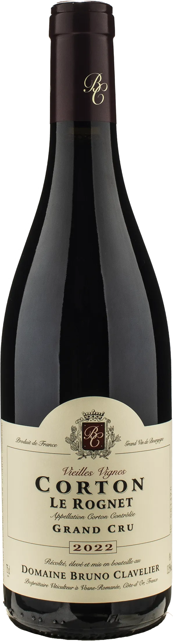 Corton Grand Cru Le Rognet Vieilles Vignes
