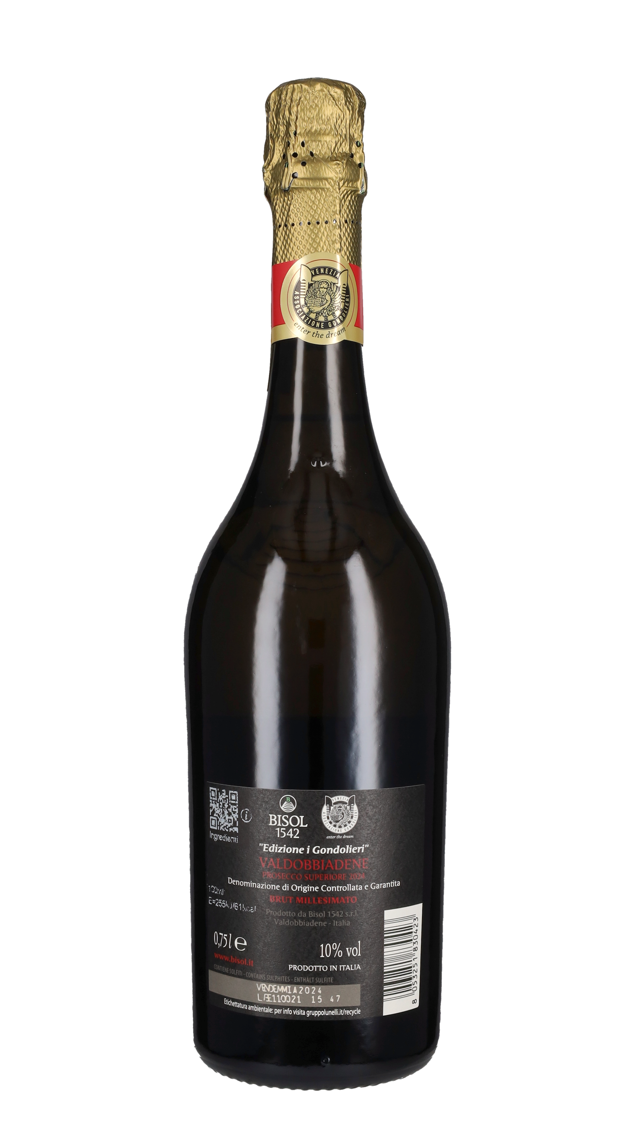 Prosecco di Valdobbiadene Superiore Brut 'I Gondolieri'