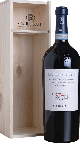Valpolicella Ripasso Superiore DOC - Campo Bastiglia - MAGNUM - Cassa di Legno