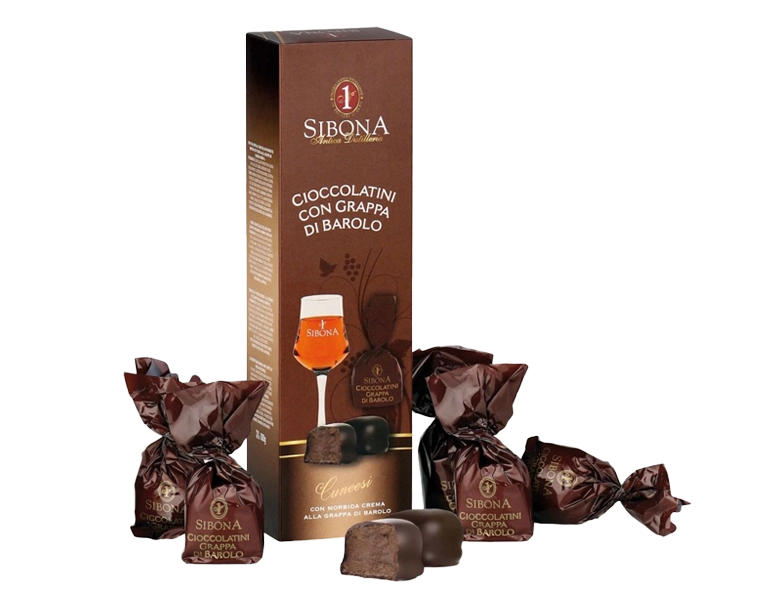 Cuneesi Cioccolatini con Grappa di Barolo