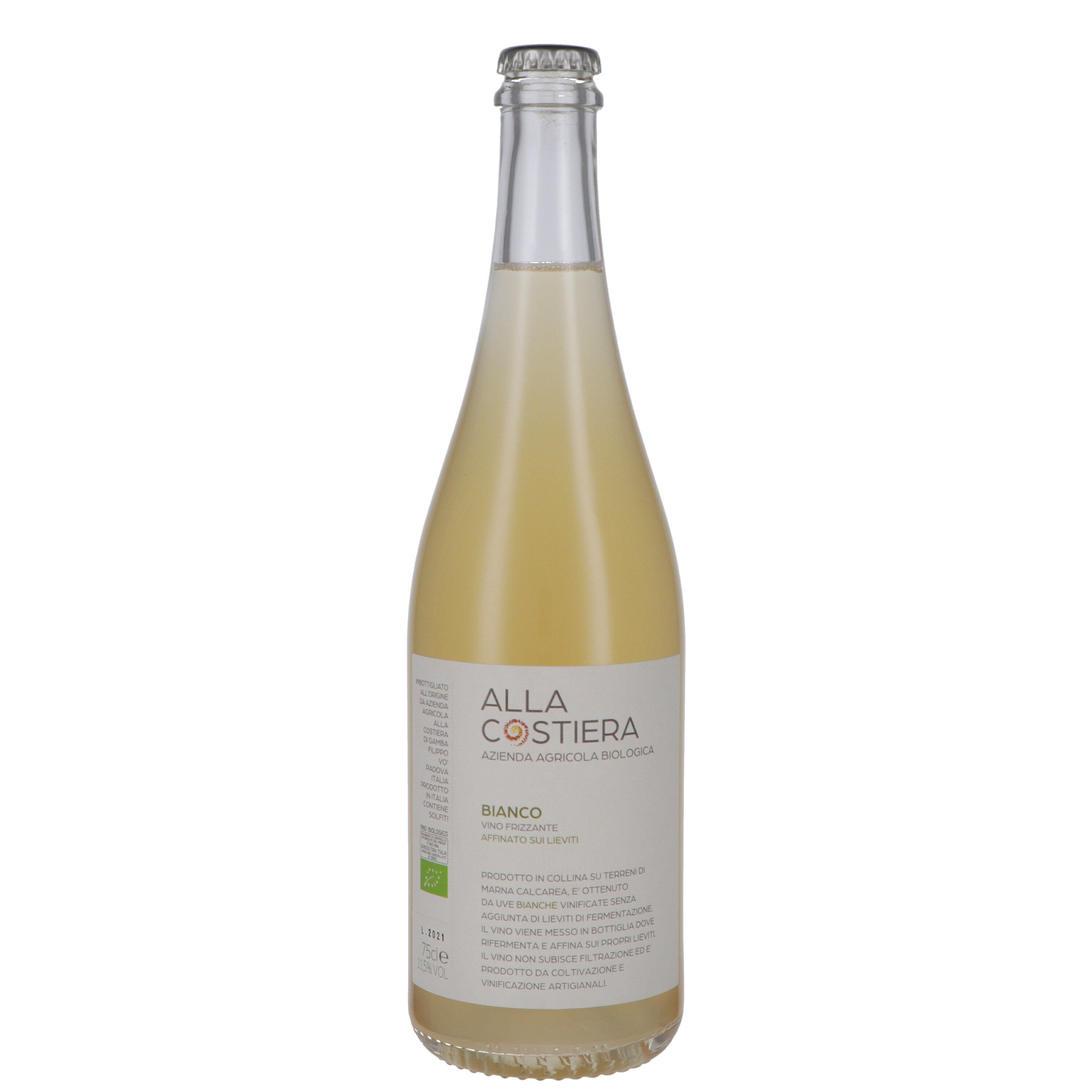 Vino Bianco Frizzante sui Lieviti
