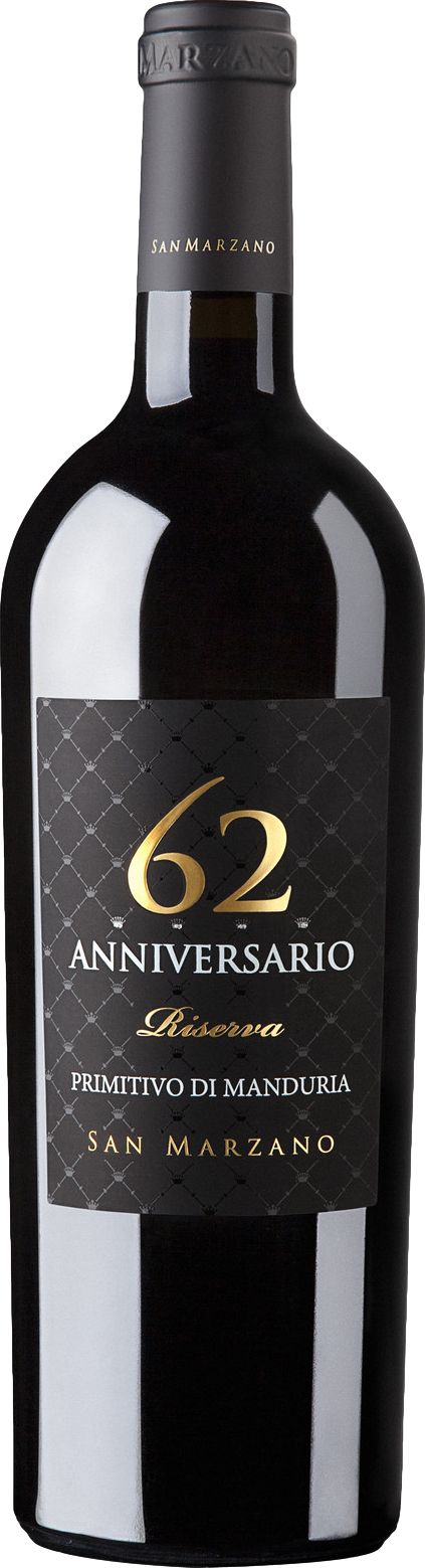 San Marzano 62 Anniversario Primitivo di Manduria Riserva 2019