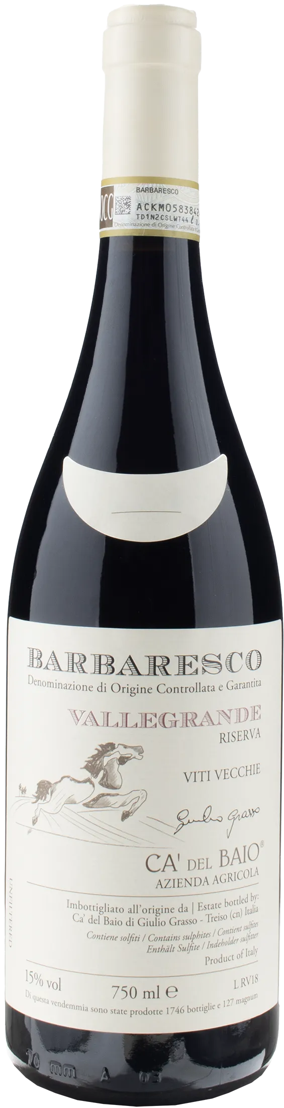Barbaresco Vallegrande Riserva Viti Vecchie