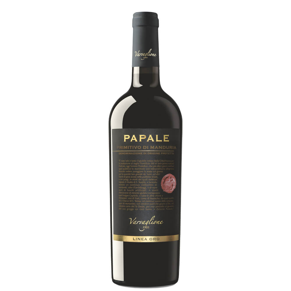 Primitivo di Manduria DOP Papale Linea Oro