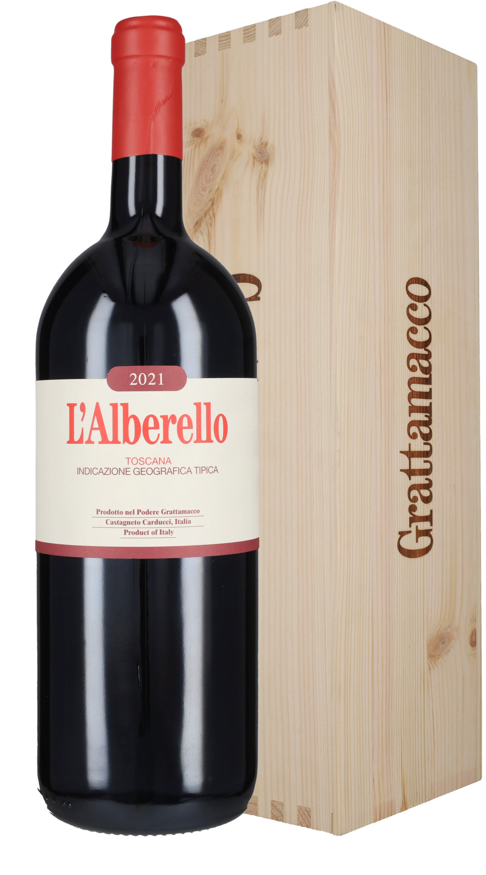 Bolgheri Rosso Superiore 'L'Alberello' Magnum Grattamacco