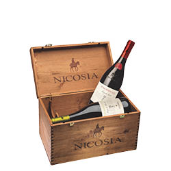 Cassetta Nicosia con Etna Rosso e Bianco Lenza di Munti
