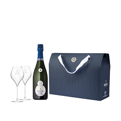 Cofanetto Franciacorta '61 Nature con 2 calici