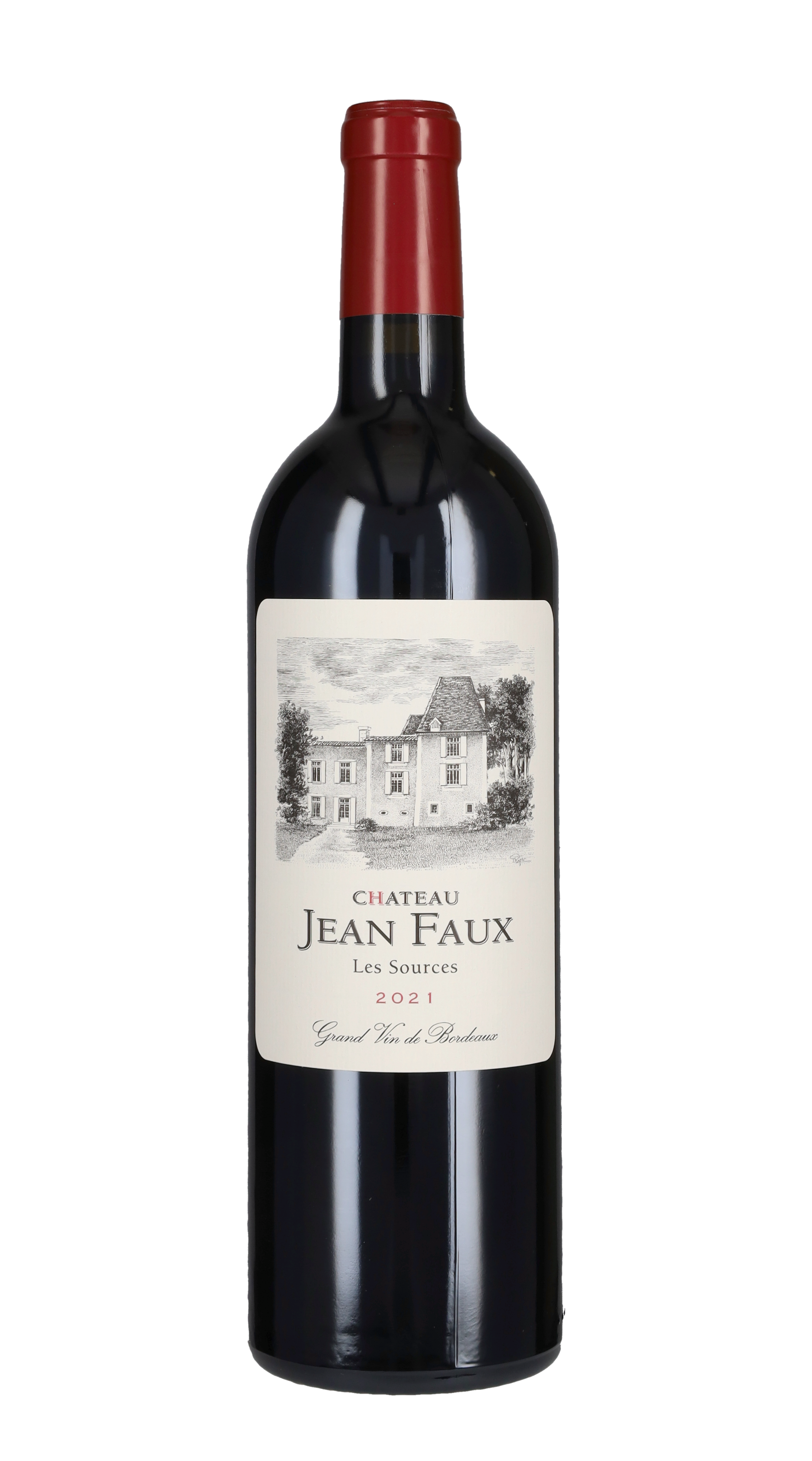 Bordeaux Rouge Superieur 'Les Sources' Chateau Jean Faux