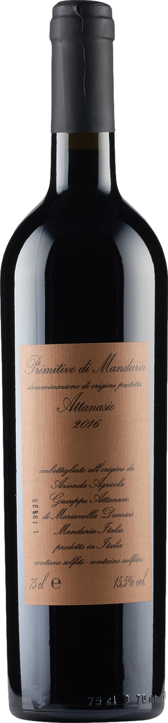 Attanasio Primitivo di Manduria 2017