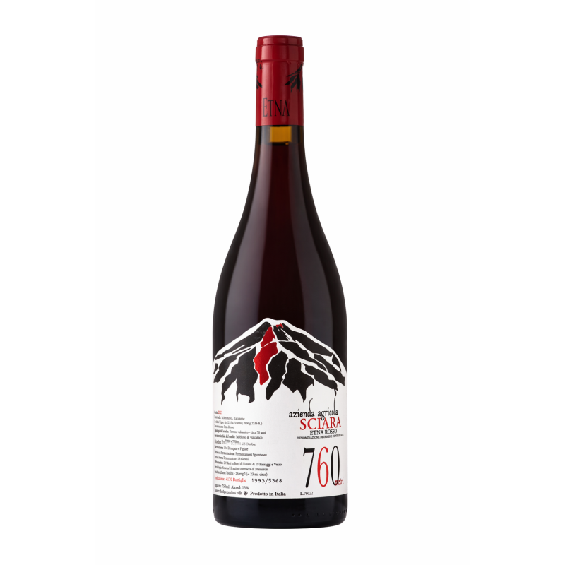 760m Etna Rosso DOC 2022 - Azienda Agricola Sciara