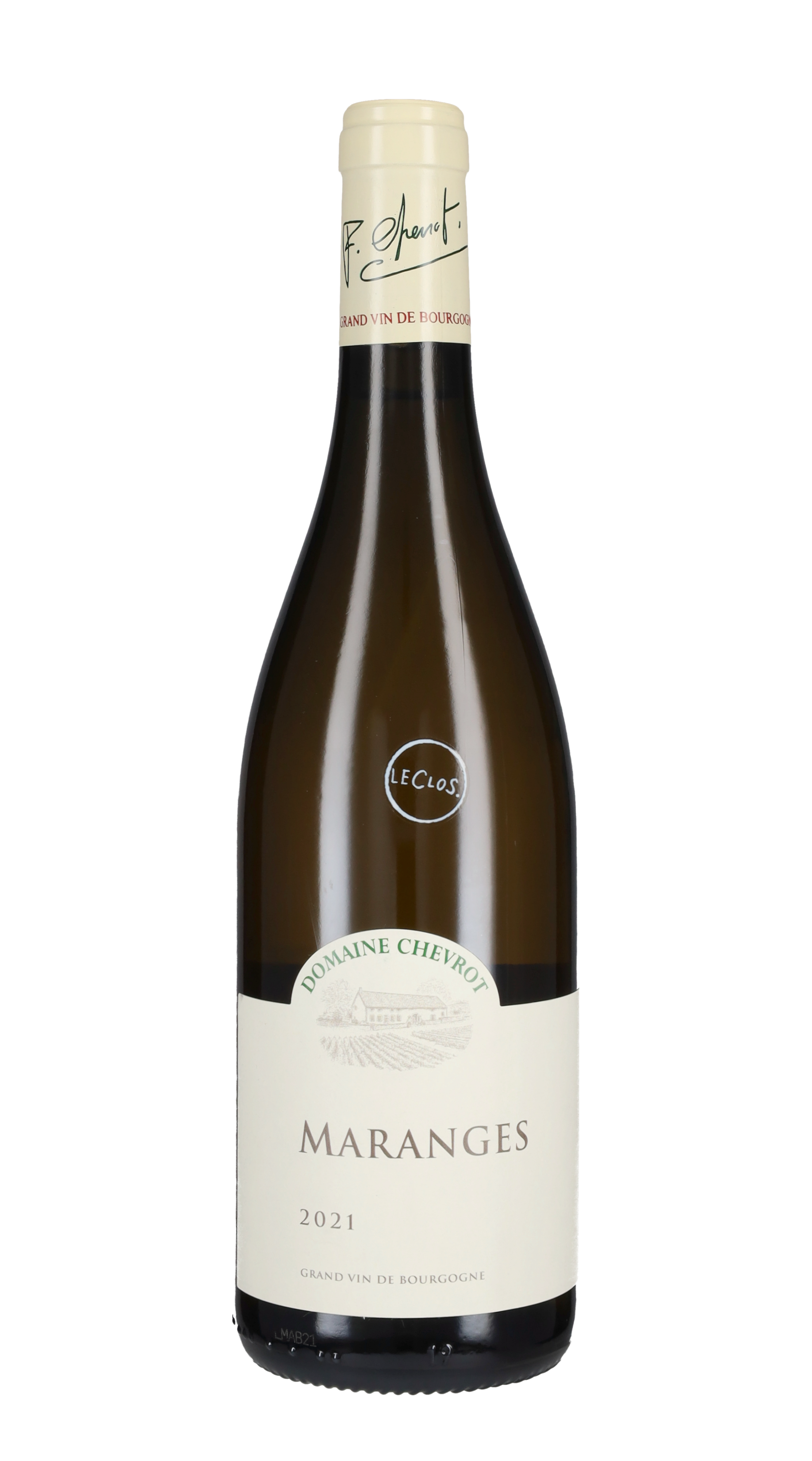 Maranges Blanc Domaine Chevrot