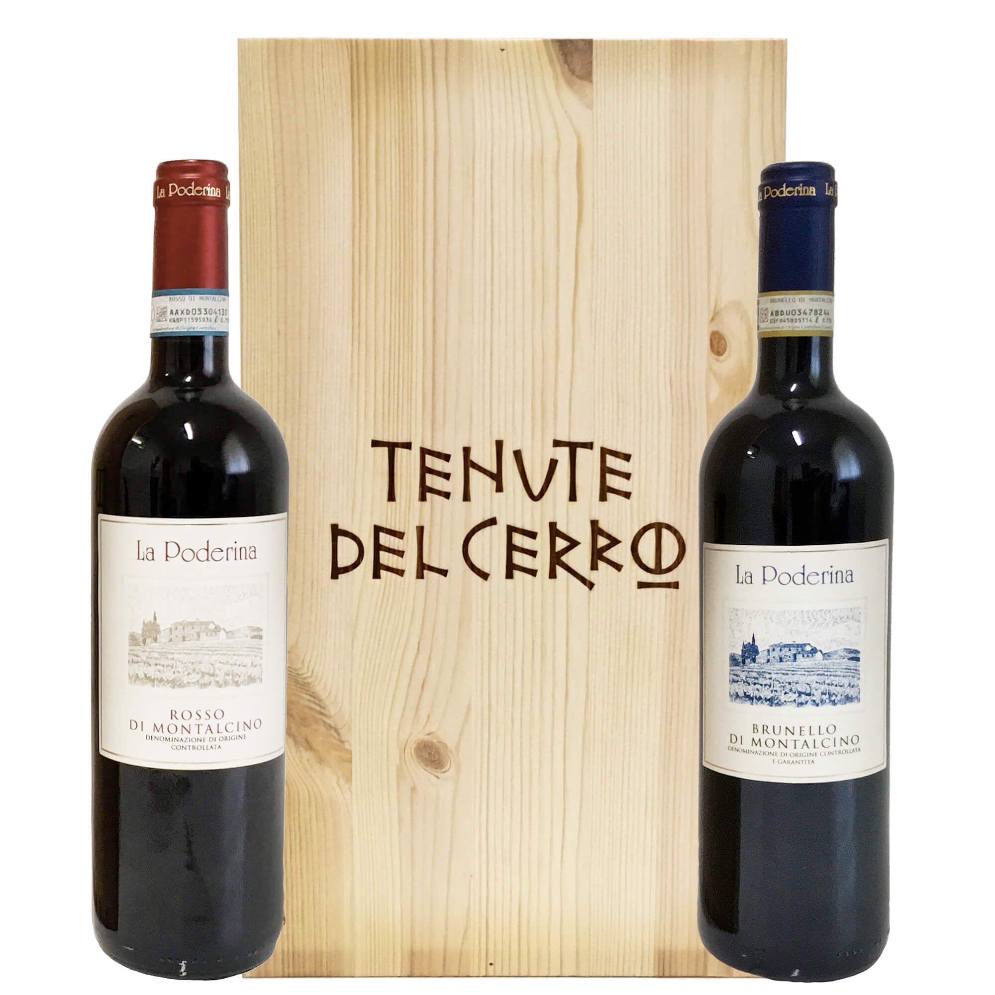Brunello di Montalcino DOCG + Rosso di Montalcino DOC 2024