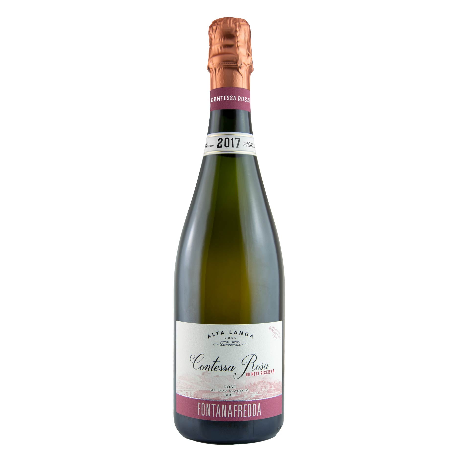 Alta Langa Rosé Brut DOCG Contessa Rosa