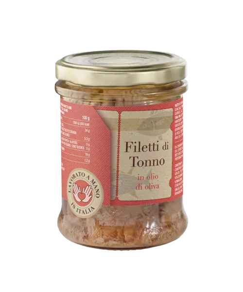 Filetti di Tonno in olio di oliva