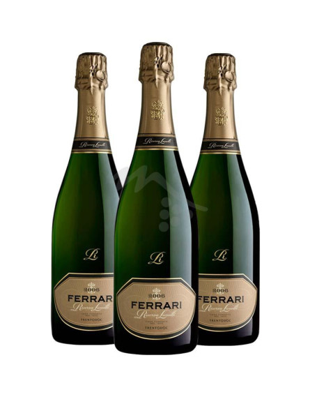 Box 3 Riserva Lunelli 2015 Extra Brut Trento DOC Ferrari
